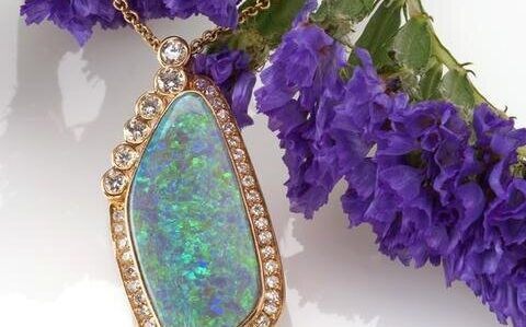 opal necklace
