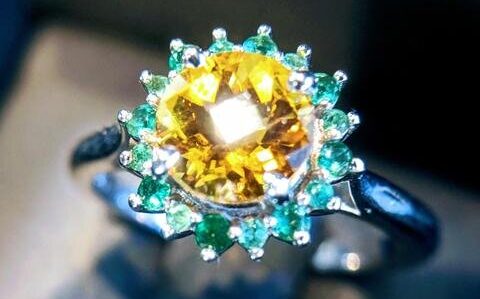 playful engagement ring