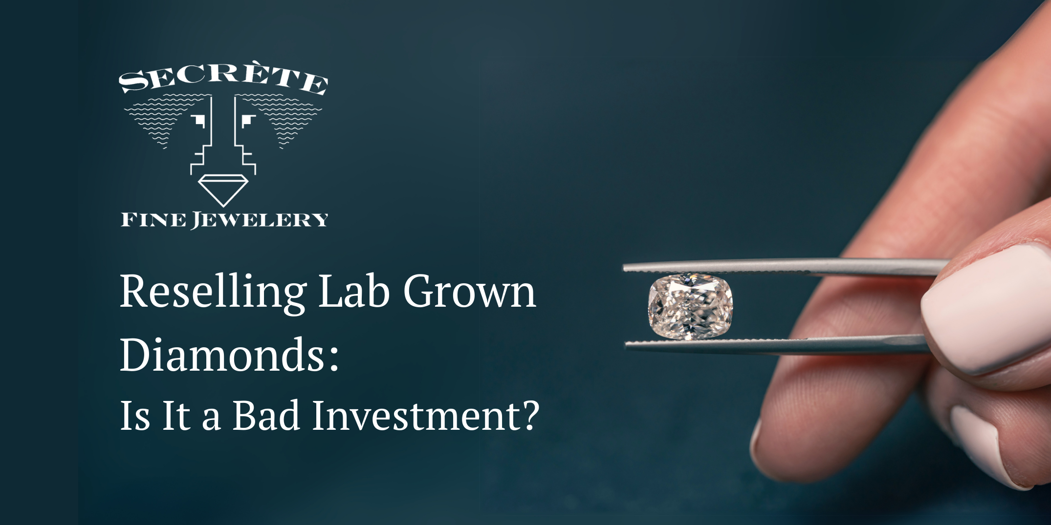 Reselling Lab Grown Diamonds: Is It a Bad Investment? blog banner pros and cons