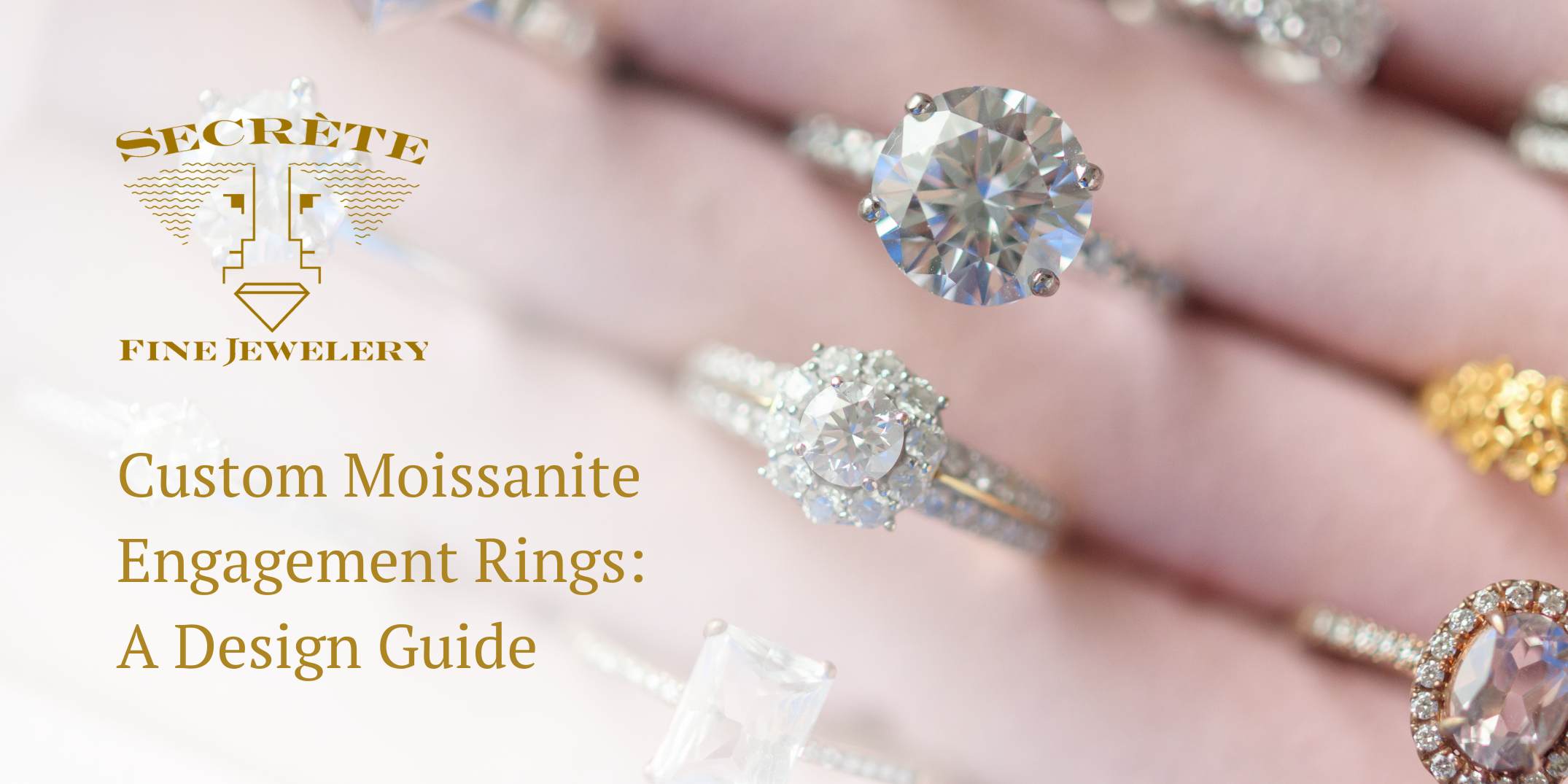 Custom Moissanite Engagement Rings A Design Guide Custom Moissanite Engagement Rings A Design Guide by secrete fine jewelry best engagement ring designer in washington dc maryland dupont circle virginia ethical top rated
