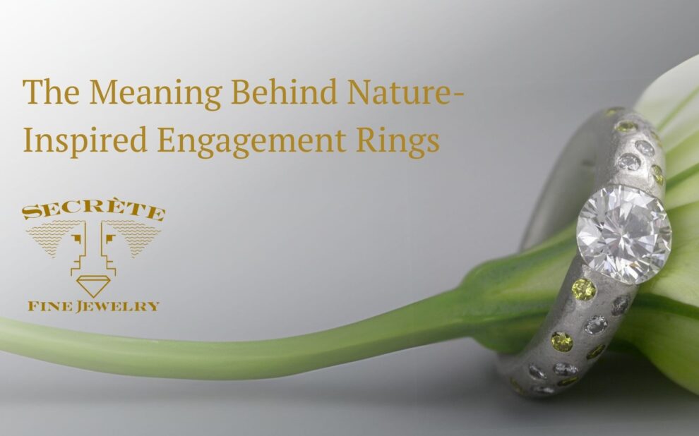 the meaning behind nature inspired engagement rings custom washington dc maryland bethesda rockville arlington mclean fairfax best near me