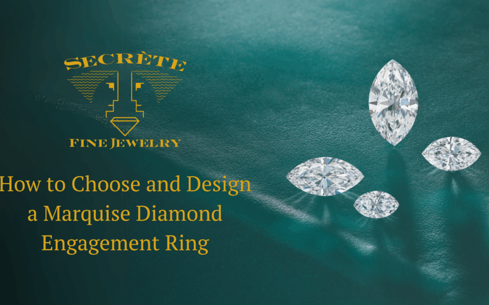 How to Choose and Design a Marquise Diamond Engagement Ring unusual stone engagement rings gem stone engagement rings custom gemstone engagement rings unique gemstone engagement rings marquise diamond marquise cut unique marquise engagement rings how to pick an engagement ring engagement ring buying guide