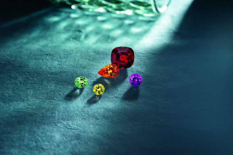 gemstone garnet colors