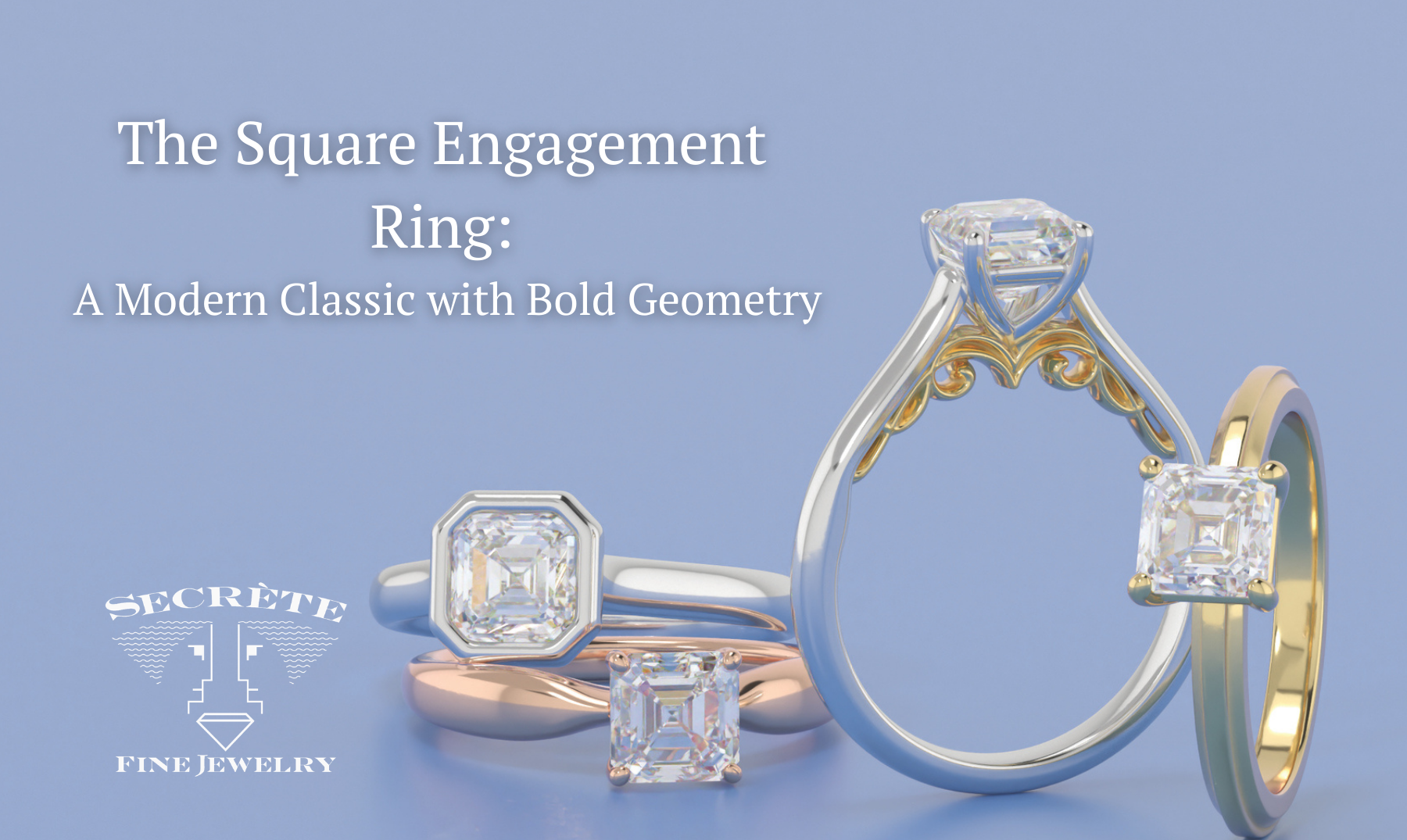 The Square Engagement Ring: A Modern Classic with Bold Geometry ...